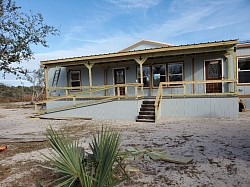 Deck with patio cover